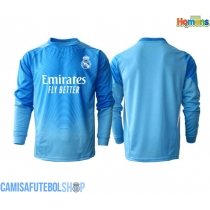 Camisa de time de futebol Real Madrid Goleiro Replicas 1º Equipamento 2025-26 Manga Comprida